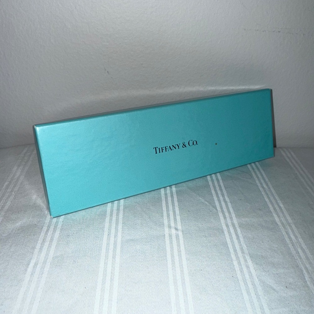 Tiffany & Co Blue Jewelry Gift Box Rectangular 7x2.25‎ Replacement Storage Box